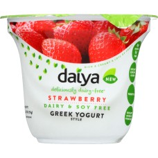 DAIYA: Strawberry Dairy Free Greek Yogurt Alternative, 5.3 oz