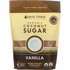 BIG TREE FARMS: Organic Coconut Palm Sugar Vanilla, 14 oz