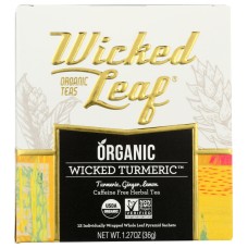 WICKED LEAF ORGANIC TEA: Organic Wicked Turmeric, 30 gm
