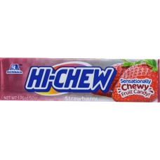 MORINAGA: Hichew Candy Fruit Strawberry, 1.76 oz