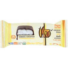 THEO CHOCOLATE: Coconut Bites Dark Chocolate, 1.3 oz
