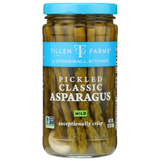 TILLEN FARMS: Mild Classic Pickled Asparagus, 12 oz