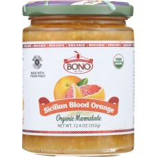 BONO: Sicilian Blood Orange Marmalade, 12.4 oz