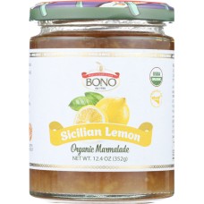 BONO: Sicilian Lemon Marmalade, 12.4 oz