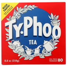 TYPHOO: Regular Black Tea, 80 bg