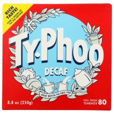 TYPHOO: Decaf Black Tea, 80 bg