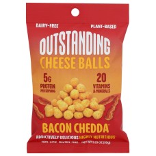 OUTSTANDING: Balls Cheese Bacon Chddr, 1.25 OZ