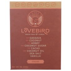 LOVEBIRD: Cereal Grain Free Cacao, 7 OZ
