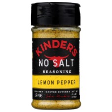 KINDERS: Spice No Salt Lemon Peppe, 2.6 OZ