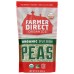 FARMER DIRECT ORGANIC: Organic Split Green Peas, 16 oz