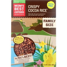 MOM'S BEST: Crispy Cocoa Rice Cereal, 17.5 oz