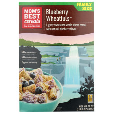 MOM'S BEST: Cereal Blueberry WheatFuls, 22 oz