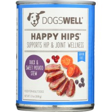 DOGSWELL: Treat Happy Hips Duck and Sweet Potato, 13 oz
