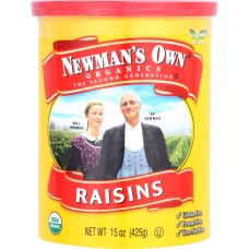 NEWMAN'S OWN: Organic California Raisins, 15 oz