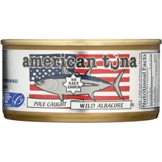 AMERICAN TUNA: Tuna Albacore No Add Salt, 6 oz