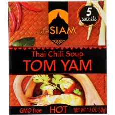 DESIAM: Tom Yam Thai Chili Soup, 1.7 oz
