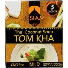 DESIAM: Tom Kha Thai Coconut Soup Instant, 1.7 oz