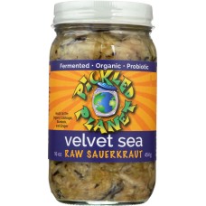 PICKLED PLANET: Velvet Sea Raw Sauerkraut, 16 oz