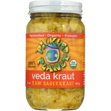 PICKLED PLANET: Veda Kraut Raw Sauerkraut, 16 oz