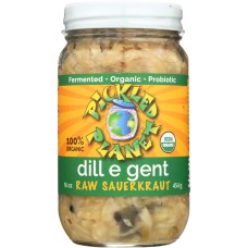 PICKLED PLANET: Dill e Gent Raw Sauerkraut, 16 oz