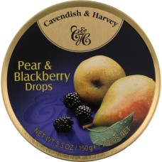 CAVENDISH & HARVEY: Candy Tin Pear & Blackberry, 5.3 oz