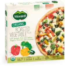 MONTELI PIZZA: Pizza Roasted Vegetable, 14.46 oz