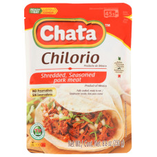 CHATA: Chilorio Pouch, 8.8 oz CHATA: Chilorio Pouch, 8.8 oz