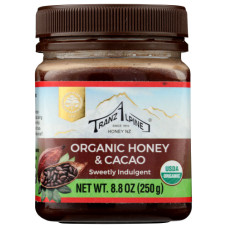 TRANZALPINE: Organic Honey Cacao, 8.8 oz TRANZALPINE: Organic Honey Cacao, 8.8 oz