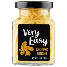 VERY EASY: Chopped Ginger, 5.99 oz