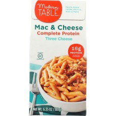 MODERN TABLE: Mac N Cheese Protein 3 Cheese, 6.35 oz