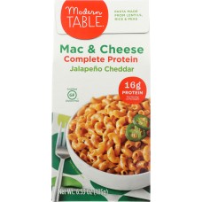 MODERN TABLE: Mac N Cheese Protein Jalapeno, 6.52 oz