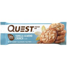 QUEST: Vanilla Almond Crunch Bar, 2.12 oz