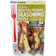 RED FORK:  Garlic Roasted Potato Seasoning Sauce, 4 oz
