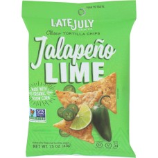 LATE JULY: Chip Tortilla Classico Jalapeno Lime, 1.5 oz