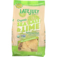 LATE JULY: Chip Tortilla Seasalt & Lime, 11 oz
