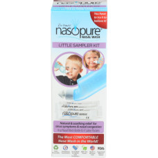 NASOPURE: Nasal Wash Little Sampler Kit, 4 oz