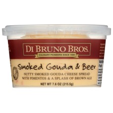 DIBRUNO: Smoked Gouda & Beer Spread, 7.6 oz