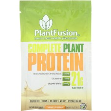 PLANTFUSION: Complete Plant Protein Vanilla Bean 12 Count, 12.7 oz
