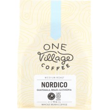 ONE VILLAGE COFFEE: Coffee Nordico, 12 oz