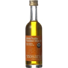 DAROSARIO ORGANICS: Organic White Truffle Flavored Olive Oil, 1.76 oz