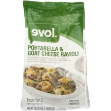 EVOL: Portabella and Goat Cheese Ravioli, 18 oz