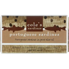 COLES: Sardines Olive Oil, 4.4 oz