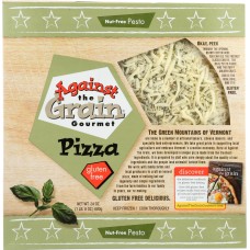 AGAINST THE GRAIN: Gluten Free Pesto Pizza, 24 oz