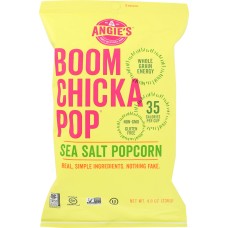 ANGIES: Artisan Treats Boomchickapop Popcorn Sea Salt, 4.8 oz
