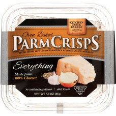 KITCHEN TABLE BAKERS: Cracker Everything Parmesan, 3 oz
