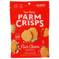 PARM CRISPS: Four Cheese, 1.75 oz PARM CRISPS: Four Cheese, 1.75 oz