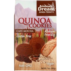 ANDEAN DREAM: Quinoa Cookies Cafe Mocha, 7 oz