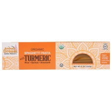 ANDEAN DREAM: Spaghetti Pasta With Turmeric, 8 oz