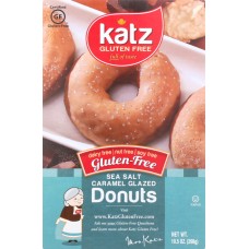 KATZ: Gluten Free Sea Salt Caramel Donuts, 10.5 oz