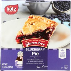 KATZ: Gluten Free Blueberry Pie, 11.5 oz
